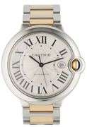 Cartier Ballon Bleu 3765, 42mm, Silver Dial, Two Tone Men’s Watch