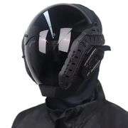 Futuristic Sci-Fi Helmet Mask