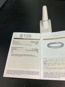 CERTIFIED BRAND NEW  14K WHITE GOLD DIAMOND BAND