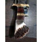 Handmade Stag Antler Hunting Knife