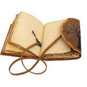 Book of Spells Leather Journal