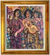 Inspirational artistic vision Orignal Art by Manor Shadian (1931- )