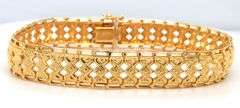 Elegant 14k Yellow Gold Bracelet