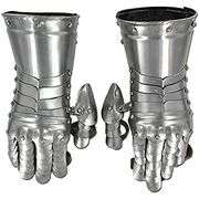 Medieval Knight Steel Gauntlets