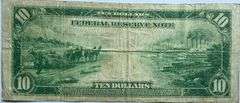 $10 Series of 1914 Boston Fed Res Note