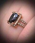 LeVian 14K Rose Gold Smoky Quartz Ring