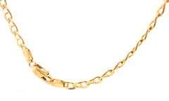 14kt Yellow gold Gucci link chain necklace