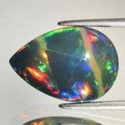 Intense full body play of color! 6.90ct Ethiopian Black Opal!!!