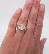 GIA Certified 3.87CTW Earth Mined Diamond Ring