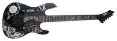 Metallica Kirk Hammet Signed ESP OUIJA Kirk Hammett Signature KH-2 Guitar