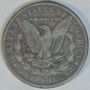 Very sharp XF 1892-CC Morgan Silver Dollar. Rare key date