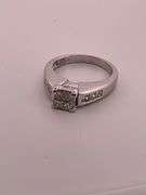 CERTIFIED BRAND NEW 14K WHITE GOLD RING