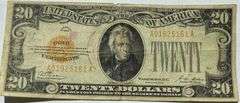 $20 1928 Series Gold Certificate