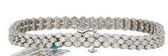 New 4.00ctw Round Diamond Triple Row Tennis Bracelet in 14K