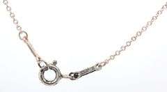 Tiffany & Co L initial pendant on chain