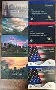 Super lot of 4 Different Full Mint Sets from 2007 to 2013 Dollar Sets
