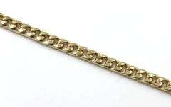 14kt Yellow gold Curb link bracelet
