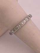 CERTIFIED BRAND NEW  14K WHITE GOLD DIAMOND BAND