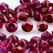 Heavy! 15.19ct violet pink Rhodolite Garnet set!