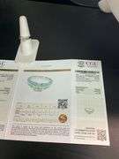 CERTIFIED BRAND NEW 14K WHITE GOLD RING