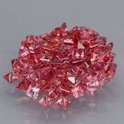 Very rare 4.98ct set of pink Malaya Garnets