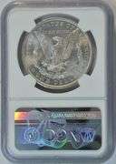 Super PQ Gem BU 1904-O Morgan Silver Dollar. NGC MS65