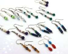 Group lot of Vintage 925 sterling silver earrings