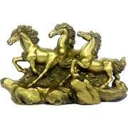 Brass Feng Shui Galloping Horses