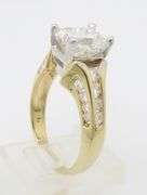 GIA Certified 3.87CTW Earth Mined Diamond Ring