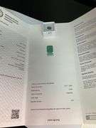 I.G.I CERTIFIED NATURAL GREEN EMERALD 2.27 CARATS