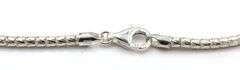 Italian 925 Sterling Silver Turqoise Necklace