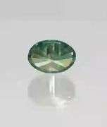 Huge 5.35 Ct Emerald Green Lab Simulated Diamond Solitaire