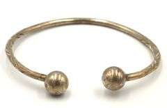 Group lot of 3 cuff bangles in 925 sterling silver