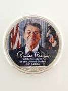 2004 Silver Eagle, Ronald Reagan - 40th President Cover