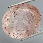 Incredible size! Untreated! 20.28ct REAL Strawberry Quartz!