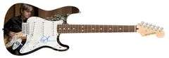 Eric Johnson Autographed Signed Photo Graphics Guitar ACOA
