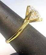 Ladies Sparkling 5 Ct White Simulated Lab Diamond  Ring