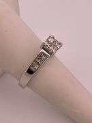 CERTIFIED BRAND NEW 14K WHITE GOLD RING