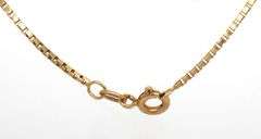 Pretty 14K YG Ruby & Diamond Heart on Necklace