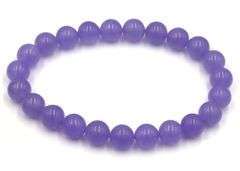 Lot of 4 gemstone beaded bracelets