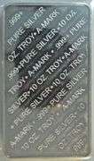 Special A-Mark pure .999+ 10 Troy Oz Silver Bar in plastic