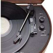Wooden Suitcase Turntable Record Player