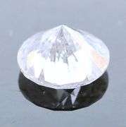 Absolutely stunning .99ct silver lab created Diamond