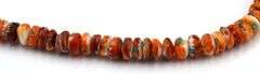 925 Sterling Silver Orange Spiny Oyster Bracelet