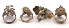 925 Sterling Silver Rings Lot