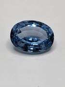 Very large sky blue , very fine quality Topaz - 18.49 ct
