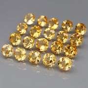 Ravishing 9.48ct top golden eye clean Citrine set