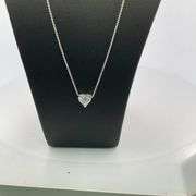 CERTIFIED BRAND NEW 14K WHITE GOLD DIAMOND NECKLACE