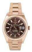 Rolex Sky-Dweller 336935, 42mm, Chocolate Dial, 18K Rose Gold Men’s Watch