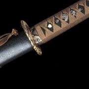Hand-Forged Full Tang Katana with Authentic Hamon